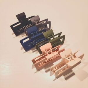 Velanico Oversized Claw Clip - Set of 6